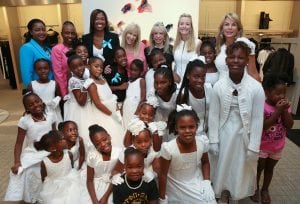 On July 19, Neiman Marcus stores across the country partnered local nonprofit charities involved in the arts and helping children. Neiman Marcus Fort Lauderdale in the Galleria Mall partnered with Ranger Good Works, a nonprofit organization that provides volunteer programs and resources for local communities’ most under-resourced populations, to host a shopping event benefiting Dillard Elementary School. Performances took place by Dillard Elementary School students involved in the school groups IMPACT Girls and the D Phi E Stepping Eagles as well as dancers from the Fort Lauderdale Parks Department’s Kuumba Arts Dance Academy. Through Young At Art Museum, Dillard Elementary School students also created butterflies, which are a signature of Neiman Marcus.