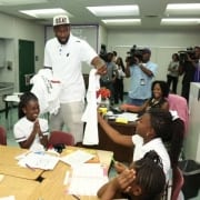 Miami-Heat-giving-out-shirts