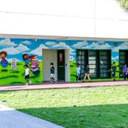 children walking Dillard Elementary Career City 5-25-22-50